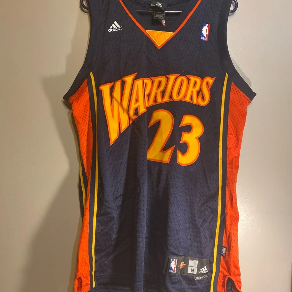 Adidas Golden State Warriors Med Length +2 Jason Richardson #23 Jersey Sewn VHTF